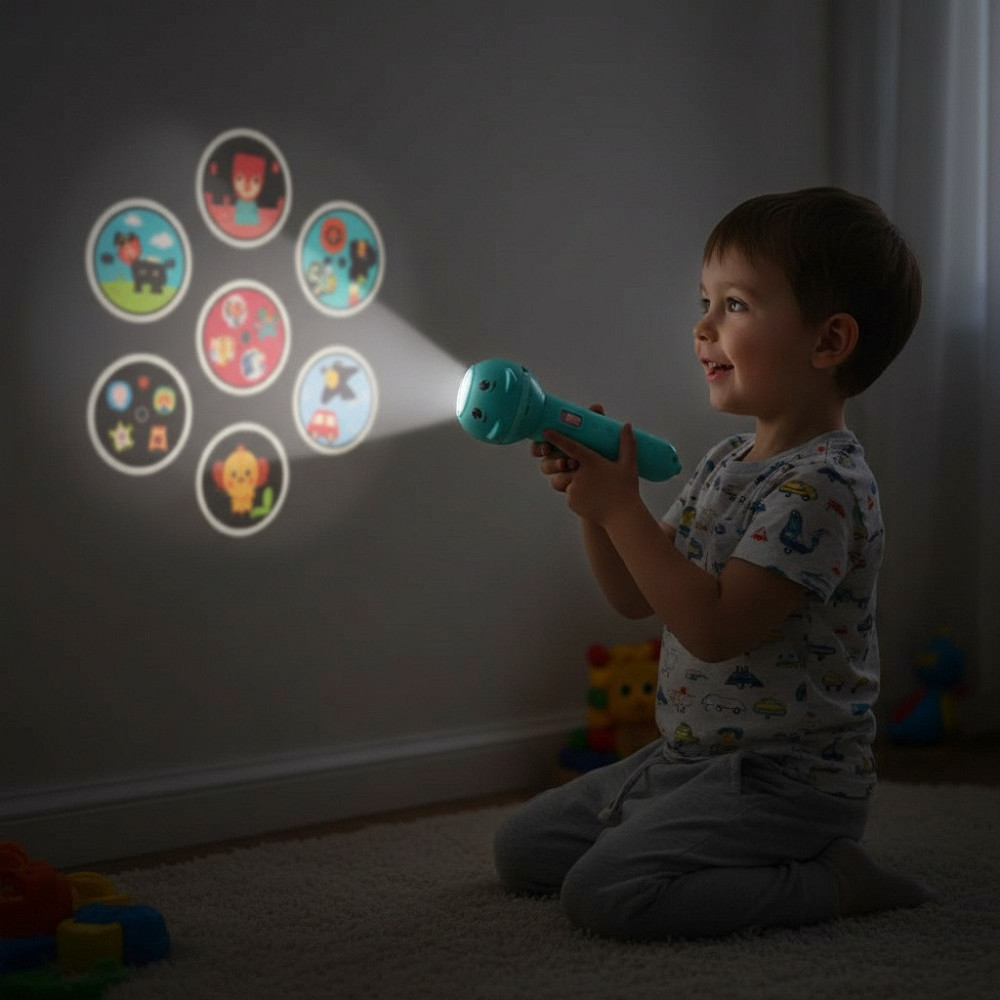 Детский фонарик-проектор с 24 слайдами для малышей Киев - изображение 7