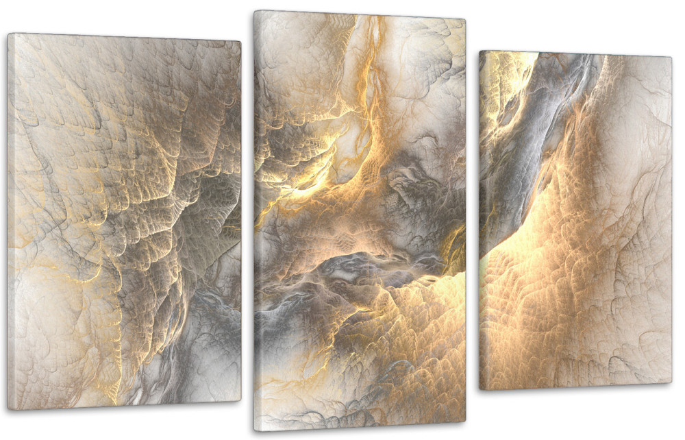 Модульная картина в гостиную / спальню  Місячне затемнення   Art-717_3 70x130 см Київ - фото 1