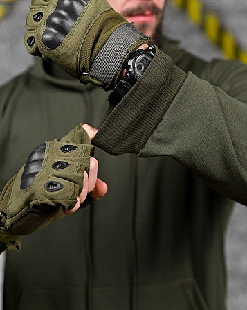 Тактическая худи MAKLIN АК-74 олива ДЛ7064 Киев - изображение 6