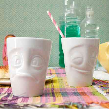 Чашка с ручкой Tassen Тормоз (350 мл) фарфор Белый Киев