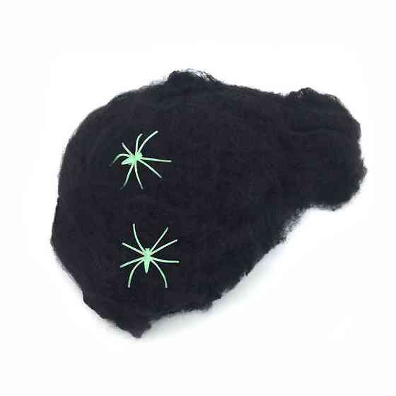 Паутина искусственная на Хэллоуин 20 г черный Киев