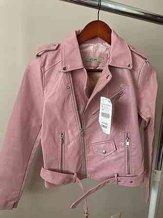 Куртка косуха жіноча весна/осінь Рожевий S Харків