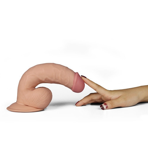 Реалистичный вибратор - The Ultra Soft Dude Vibrating 8.5
