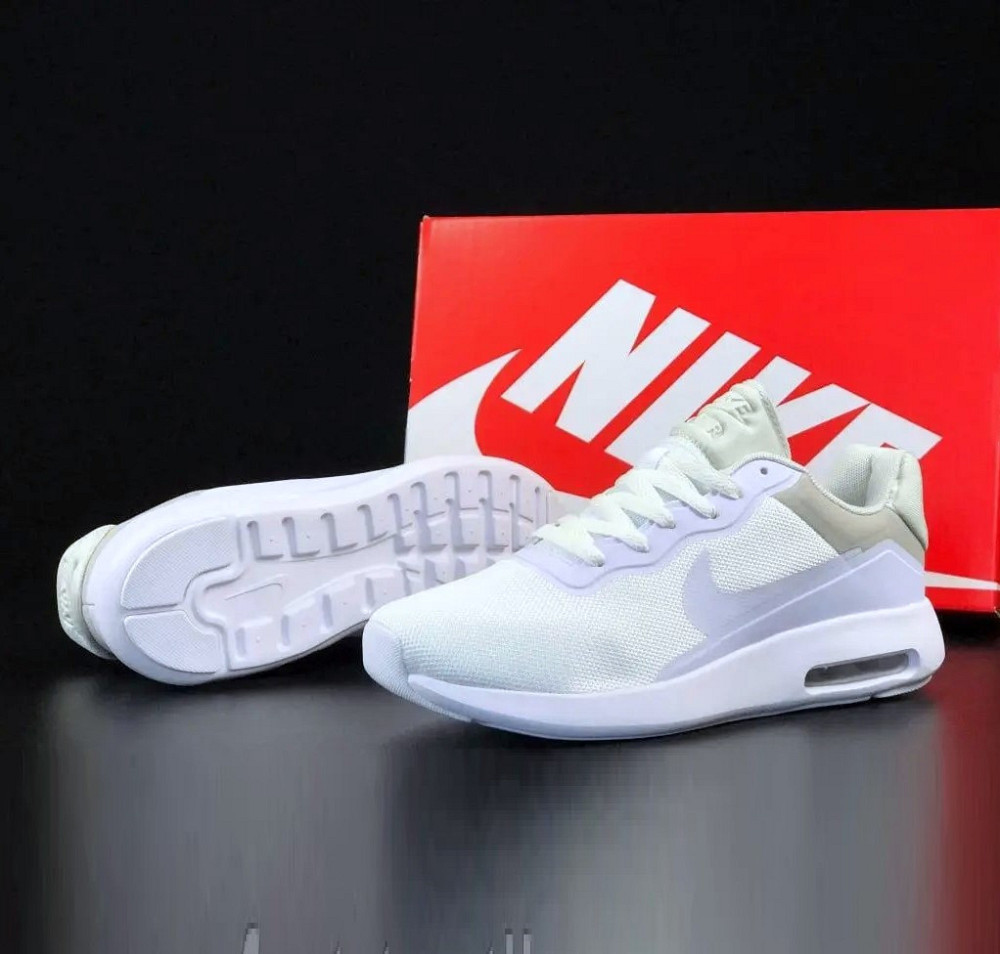 Мужские Кроссовки Nike 90 Белые Найк с Амортизацией Тканевые (размеры: 41,42,43,44,45) - 535-3 Днепр - изображение 7