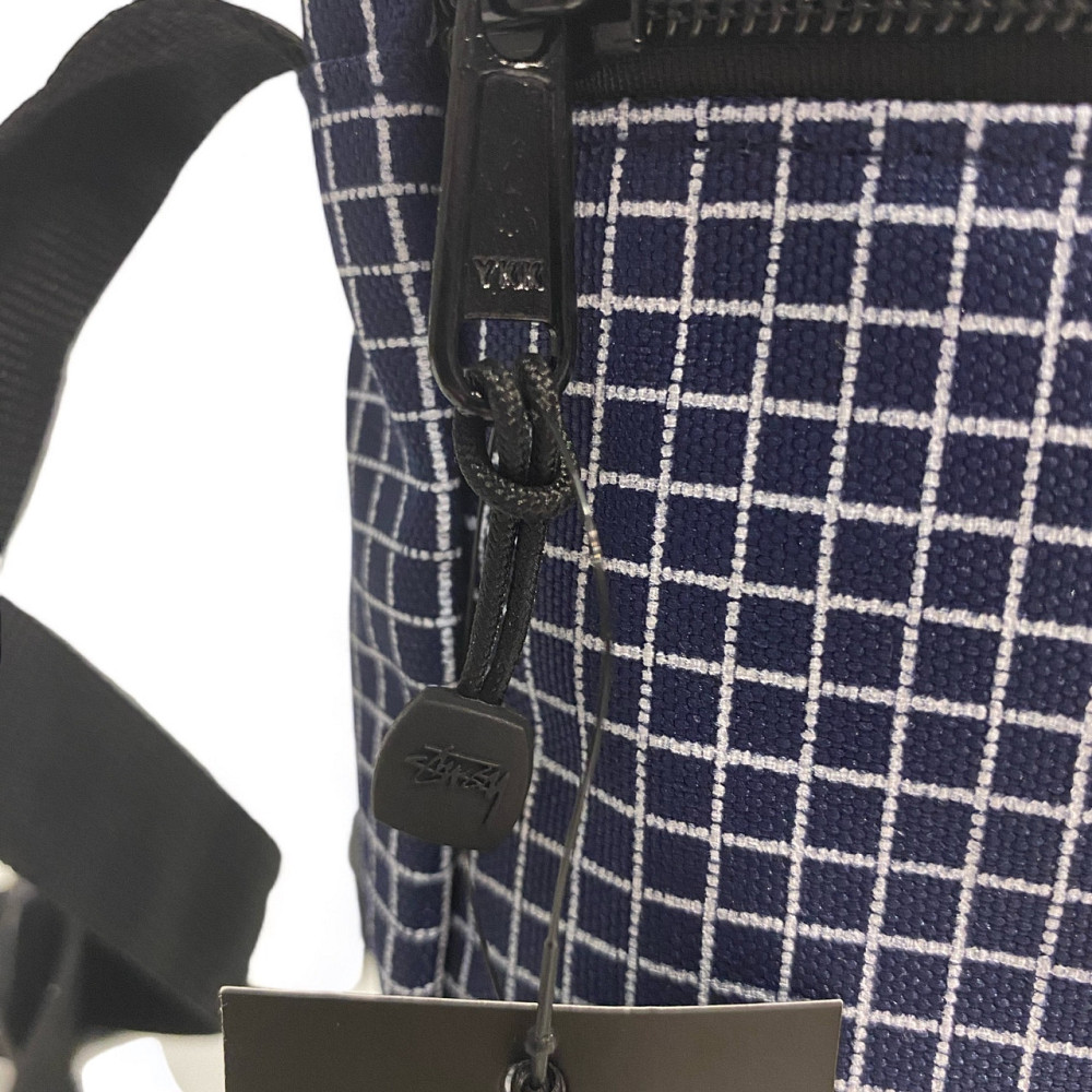 Сумка через плече Stussy 19x16 синій/білий Запоріжжя - фото 6