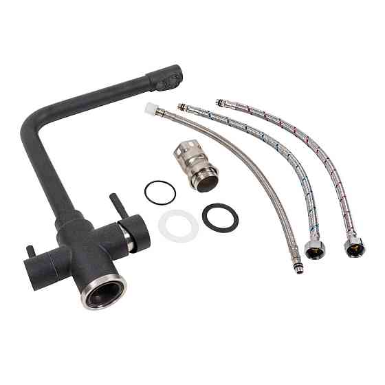 PLATINUM Змішувач під фільтр Platinum KT 8201 (8626) Карбон Киев