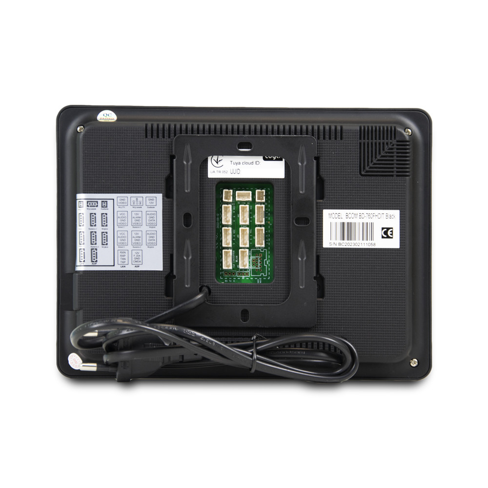 Wi-Fi відеодомофон 7" BCOM BD-760FHD/T Black з підтримкою Tuya Smart Киев - изображение 2