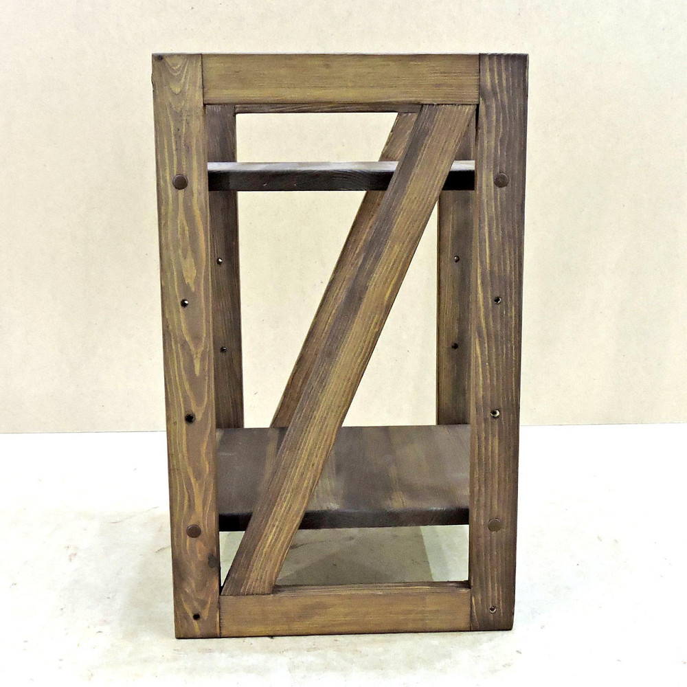 Етажерка розбірна "Оксфорд 30х50" капучино Миколаїв - фото 8