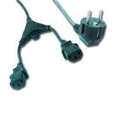 Кабель питания C13 2x 2.0m Cablexpert (PC-186-ML6) Винница - изображение 2