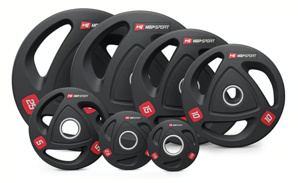 Диск олімпійський Hop-Sport 1,25кг Київ - фото 3