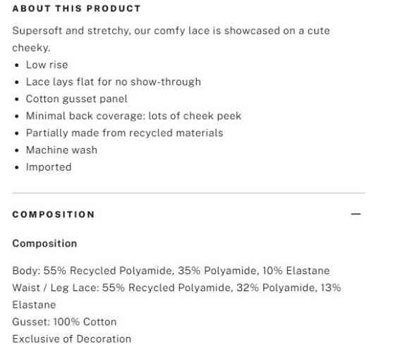 Трусики чікі мереживні Victoria's Secret  Posey Lace Cheeky Panty XL Бежевий (26826091) Київ