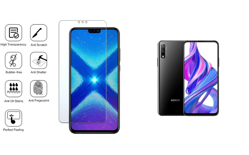Защитное стекло NeoGlass для Honor 9X, 9X Pro – ультрапрозрачное и устойчивое Киев - изображение 4