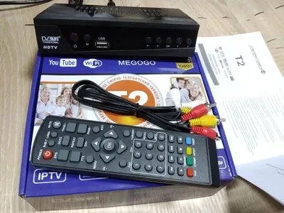 Цифровой эфирный приемник с экраном DVB-T2 металл. IPTV/YouTube/WiFi/MP4/1080 Megogo M8 Одесса - изображение 5