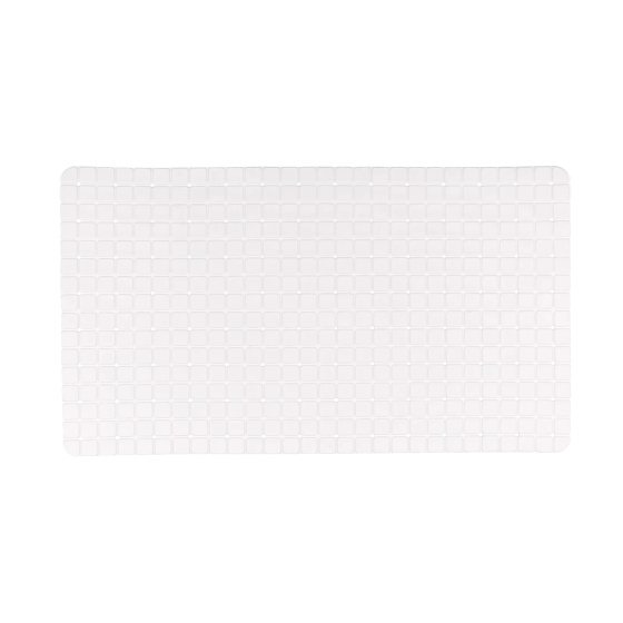 Килимок гумовий для ванної та душу колір білий Кам'янець-Подільський