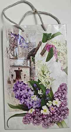 Паперовий пакет подарунковий Середній 17/26/8 (артSV-190) (12 шт.) Харків