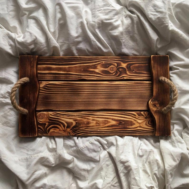 Поднос деревянный 