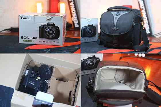 Профессиональный фотоаппарат Canon EOS 650D Зеркалка.Комплект. В идеальном состоянии Б\У Киев