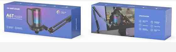 Микрофон FIfine A6T с RGB подсветкой. Киев