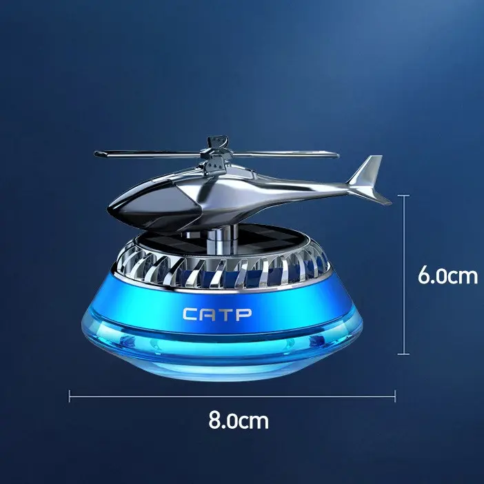 Дифузор ефірних олій Вертоліт J2 ароматизатор для автомобіля (Синій) Київ - фото 7