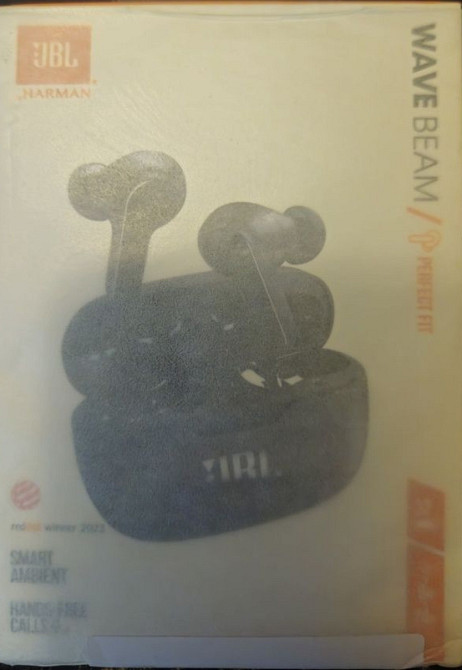 Навушники JBL Wave Beam  (JBLWBEAMBLK) Black Оригінал! Киев - изображение 2