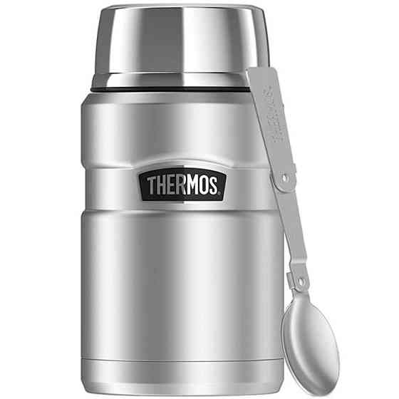 Термос для Їжи з ложкою 0.71 літр "Thermos Stainless King Food Flask" (173050) Stainless Steel Нововолинськ