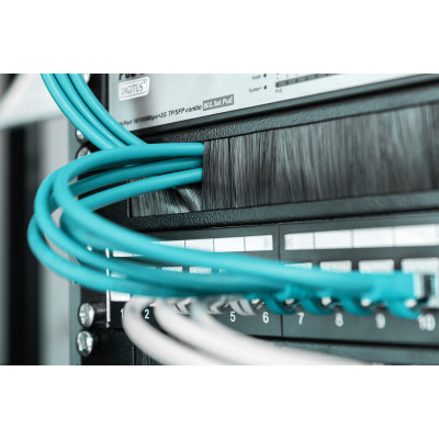 Кабельний організатор 19" 1U щіточний Digitus (DN-97661) Вінниця - фото 7