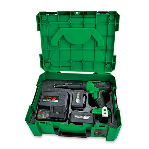 Електрозаклепочник 3.2, 4.0, 4.8, 6.4 мм 9000N 0-1422об/хв TOPTUL KPR-064ME Чернігів - фото 2