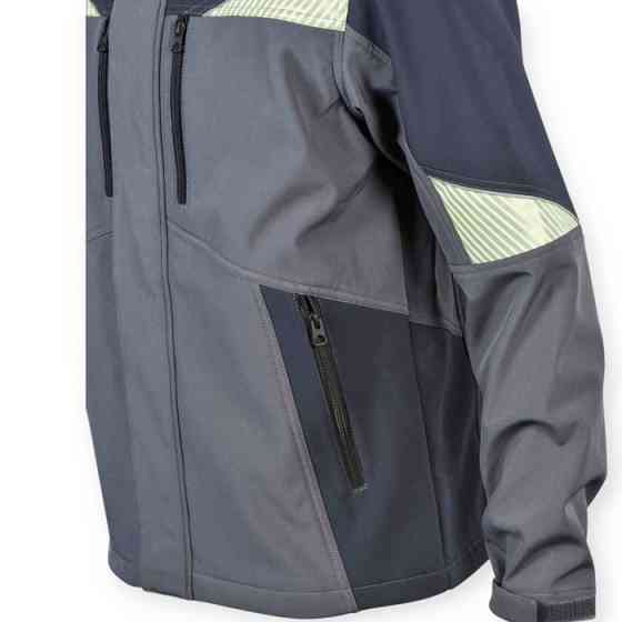 Куртка з капюшоном утеплена Kingston від вітру, дощу -10°С XL поліестер, поляр. фліс, 4 карм Мукачево