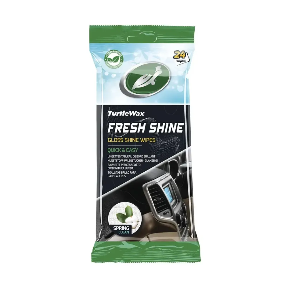 Серветки для салону Turtle Wax FRESH SHINE SPRING GLOSS WIPES 24 шт Ковель - фото 1