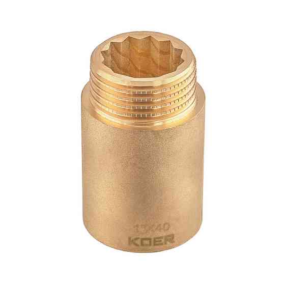 Подовжувач без нікелю 1"-40мм KOER KF.E10-40.WN (KR5673) Київ