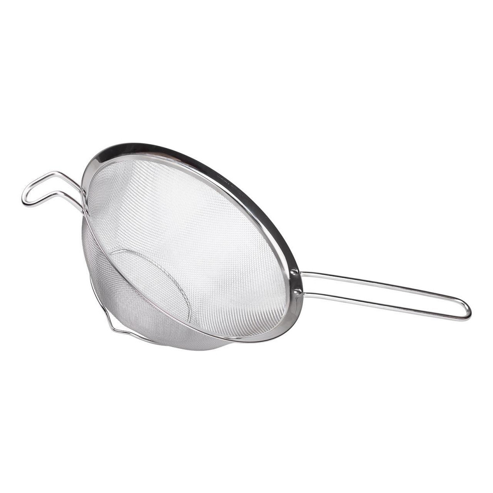 Дуршлаг-сито с ручкой 23 см мелкоячеистая сетка из нержавеющей стали HP-19-1-23CM Киев - изображение 1
