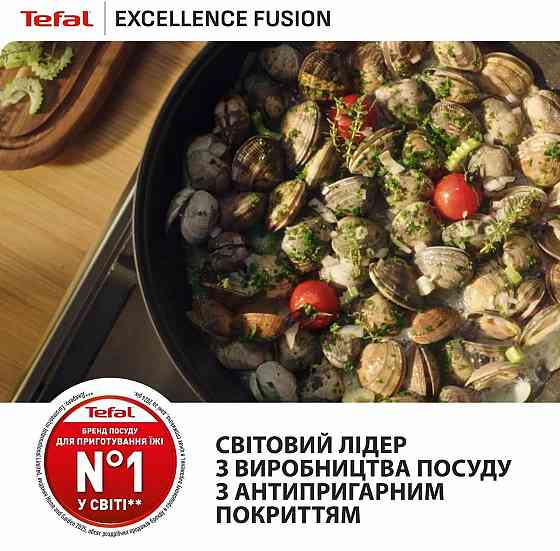 Сковорода Tefal Excellence Fusion 24 см (G3388402) ( 18919 ) Харків