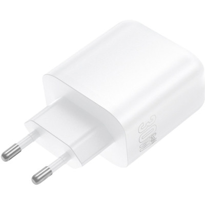 Зарядное устройство BOROFONE BA89A Destello 1xUSB-C PD30W + 1xUSB QC3.0 White (6941991119361) Винница - изображение 6