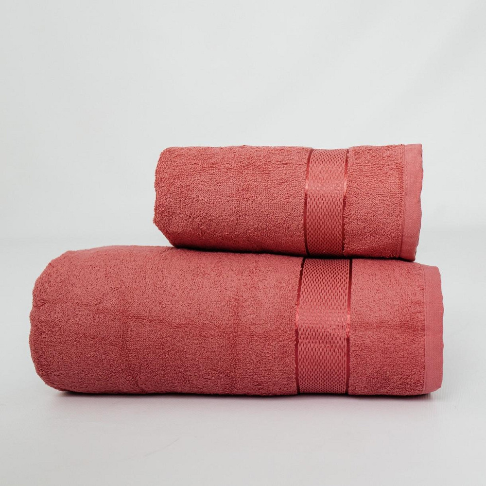 Набір Махрових рушників , Махра,Теракотовий, 50/90 та 70/140 Київ - фото 2