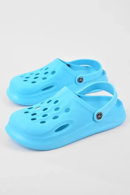 Жіночі крокси сабо блакитний Одеса - фото 2