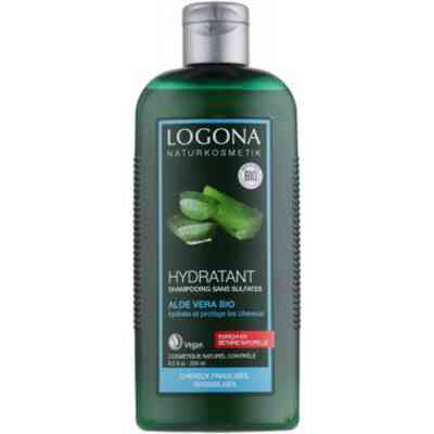 Шампунь Logona Увлажнение и Защита для сухих волос с Алоэ Вера 250 мл (4017645032279) Винница
