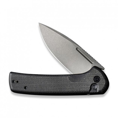 Ніж Civivi Conspirator Stonewash Black Micarta (C21006-1) Вінниця - фото 7