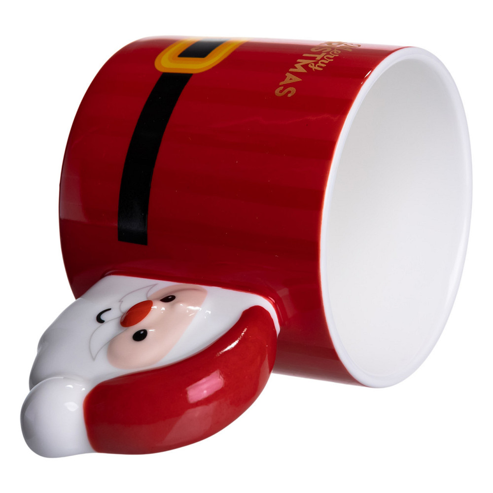 Чашка порцелянова новорічна Merry Christmas 350 (мл) Червона Yiwu FM-CS-51R Київ - фото 2