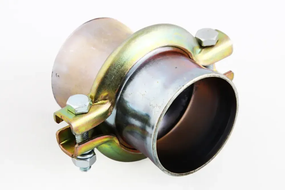 Хомут глушителя Ином. с патрубками 60мм МеталлШтамп (ГАЗ-3302) Винница - изображение 1