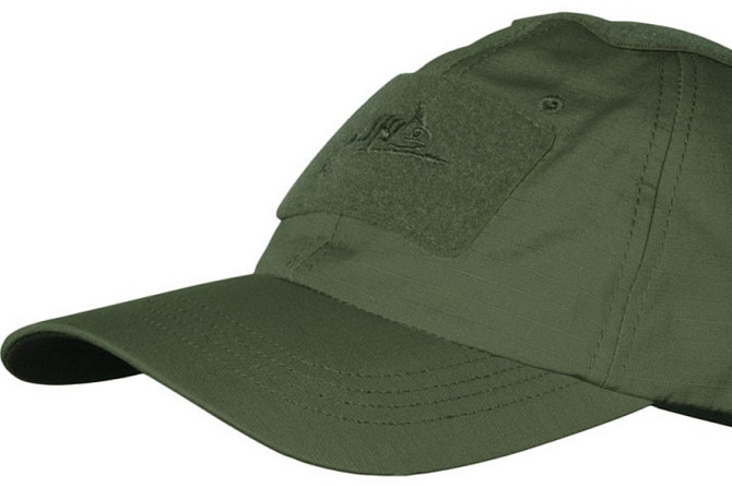 Універсальна Тактична Бейсболка з козирком Helikon-Tex "PoliCotton Ripstop" (CZ-BBC-PR-02) Olive Нововолинськ - фото 3