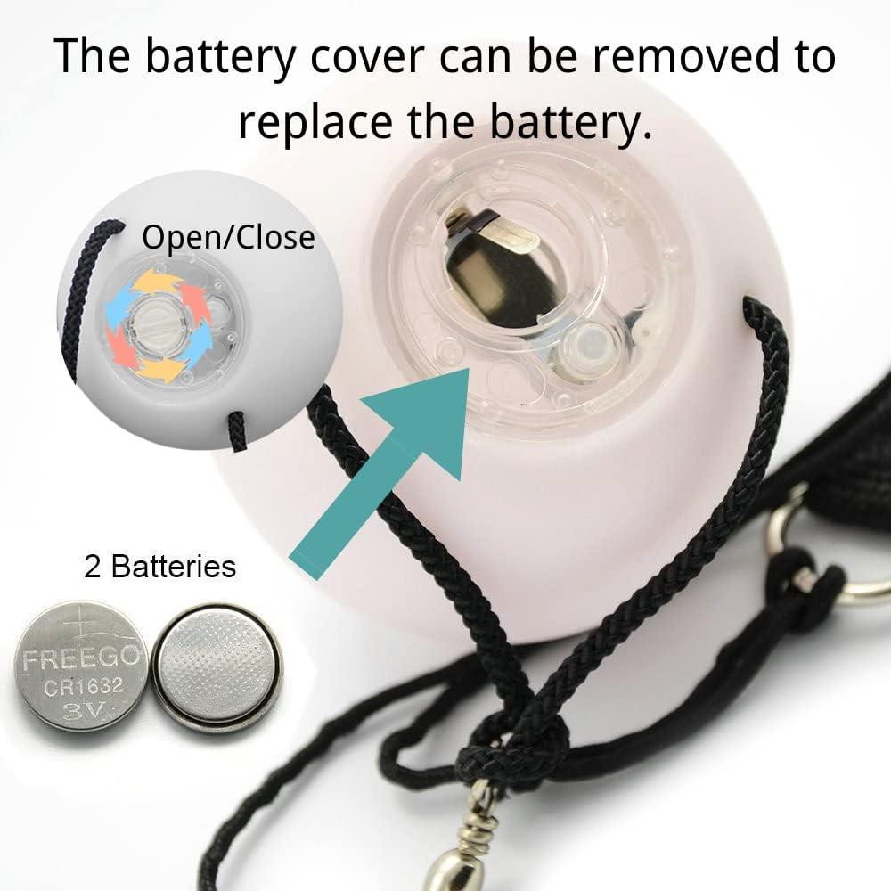 POI м’ячі з підсвіткою 2 шт, світлодіодні кульки для жонглювання, танцю, фар-шоу, пої реквізит для танців хоббі Київ - фото 5