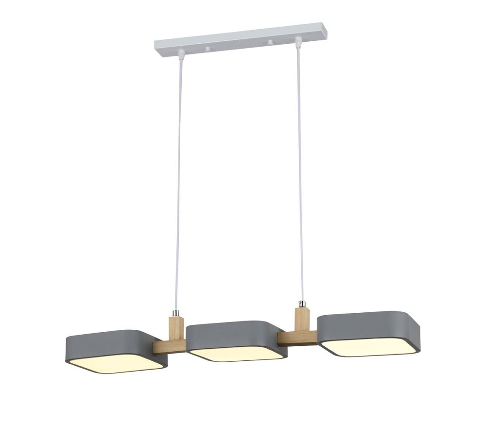 VALESO Світлодіодна люстра G 98102/3 GRAY 72W Коломия - фото 5