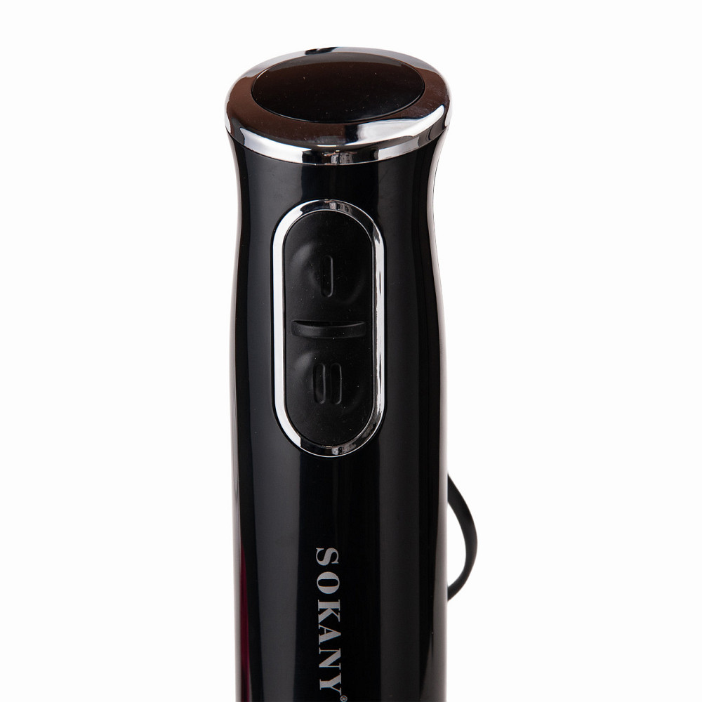 Ручний блендер Sokany занурювальний 300 Вт Чорний SK-1726B Коломия - фото 5