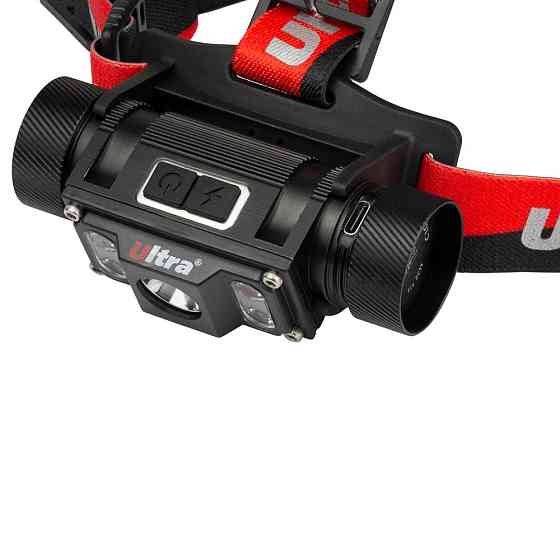 Ultra LED фонарь налобный аккумуляторный 1000Лм Li-ion 21700 4000мАч ULTRA (5390032) Киев