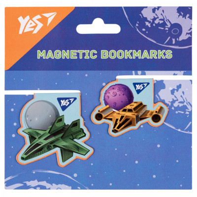 Закладки для книг Yes магнитные Super Space, 2шт (708116) Винница - изображение 2