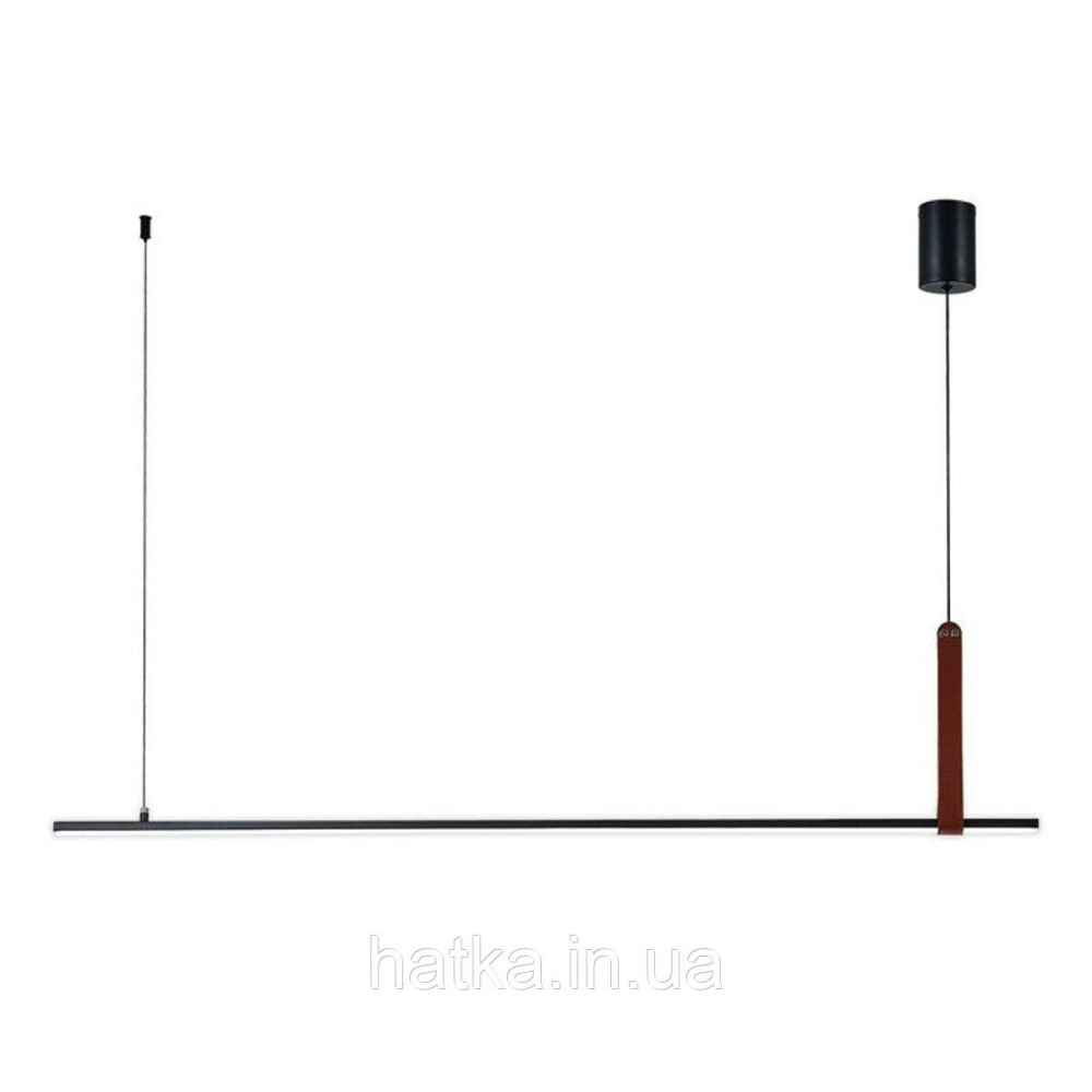 Светодиодный подвесной светильник G 2810/1100 44W Черный+Искусственная кожа Киев - изображение 3