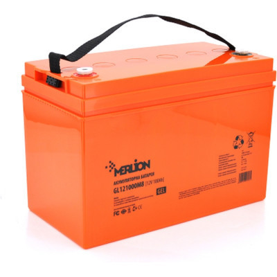 Батарея до ДБЖ Merlion 12V-100 Ah GEL (GL121000M8 GEL) Вінниця - фото 1