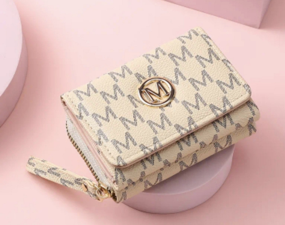 Гаманець жіночий маленький Бежевий Смела - изображение 2