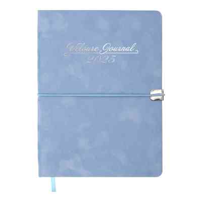 Тижневик Buromax датований 2026 VELOUR, А5 блакитний (BM.2134-14) Вінниця