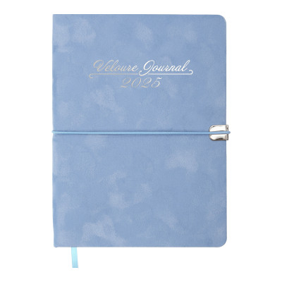 Тижневик Buromax датований 2026 VELOUR, А5 блакитний (BM.2134-14) Вінниця - фото 1